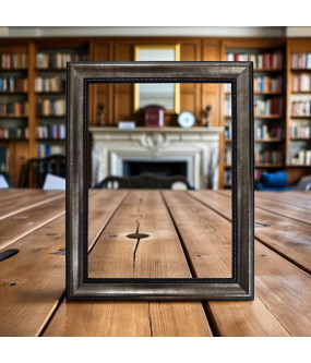 Rama sosnowa | SREBRNA | 30x40 | szerokość 4cm